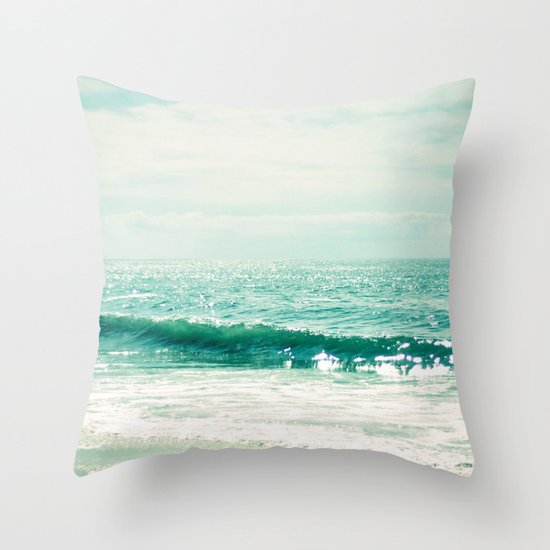 Sea of Tranquility... Throw Pillow