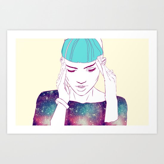 GRIMES Art Print