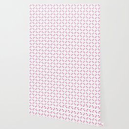 Optical pattern 187 pink Wallpaper