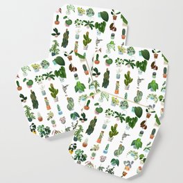 Plant Lady Confetti  Coaster