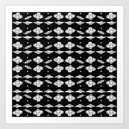  Ufo pattern Art Print