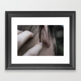 Touch Framed Art Print