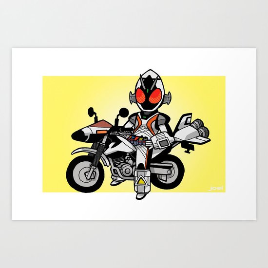 FourzeBike Mini-Print Art Print