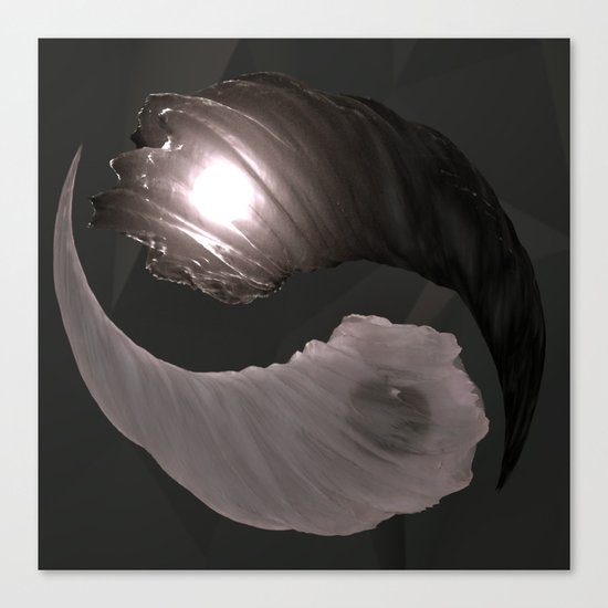 Substance: Ying Yang Canvas Print