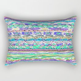 Sea Shore Stripe Rectangular Pillow