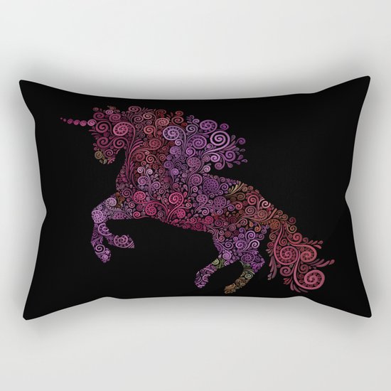 Unicornis Filix Rectangular Pillow