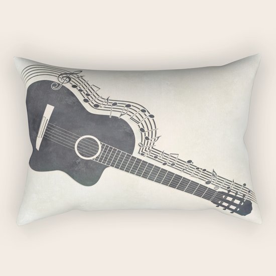 Guitar Rectangular Pillow