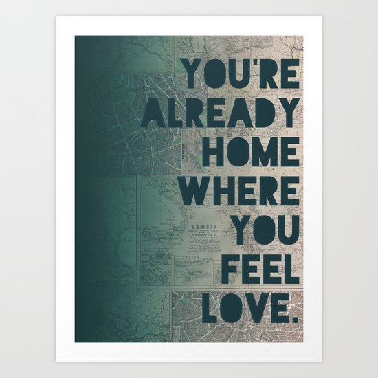 Home Art Print