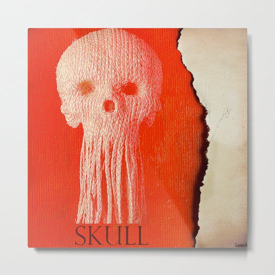 SKULL Metal Print