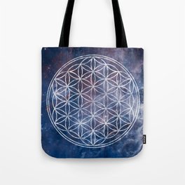 Sacred Geometry Universe 5 Tote Bag