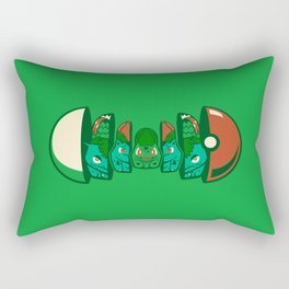 Poketryoshka - Grass Type Rectangular Pillow