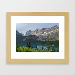 Alpine Lake Framed Art Print
