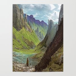 Highlands Solitude Poster