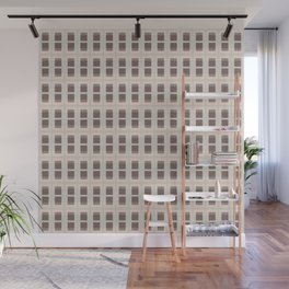 80s Mid Century Rectangles Wall Mural