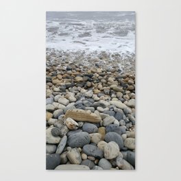 Ocean Weathered Stones II Canvas Print