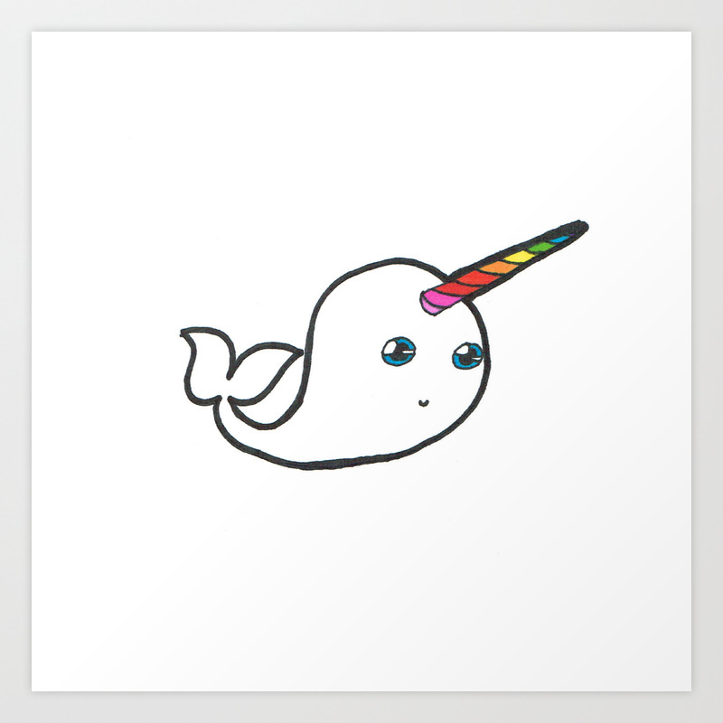 rainbow narwhal