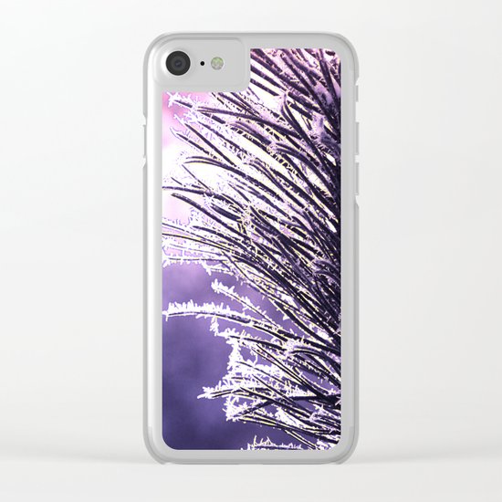 Pine(2) Clear iPhone Case