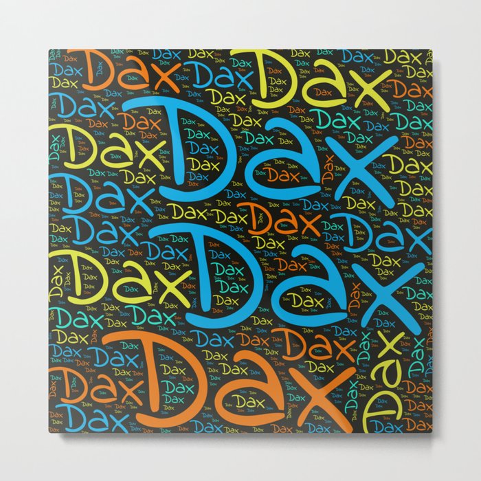Dax Metal Print