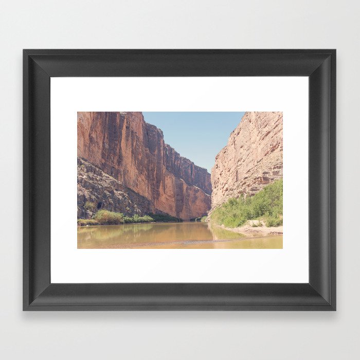 Santa Elena Canyon Framed Art Print