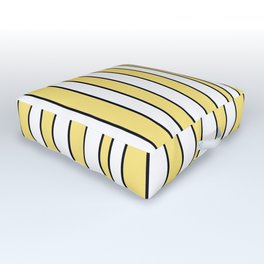 Strips 4-line,band,striped,zebra,tira,linea,rayas,rasguno,rayado. Outdoor Floor Cushion