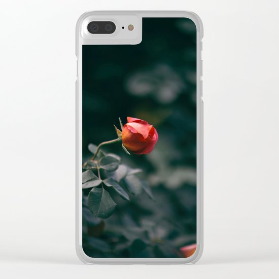 red roses Clear iPhone Case