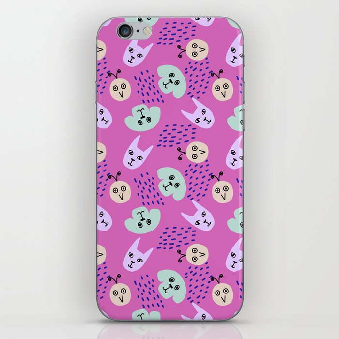 Cats Dogs Birds! iPhone Skin