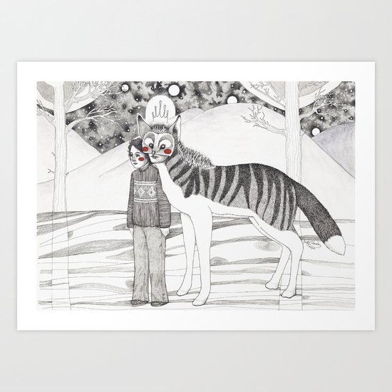 Andres Art Print
