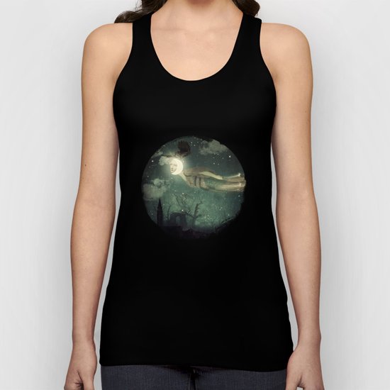 The Owl That Stole the Moon Unisex Tank Top