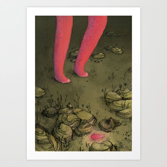 Warmer Art Print