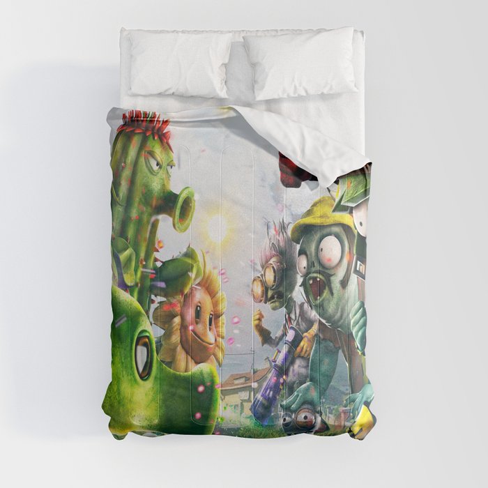Zombie vs plants Comforter