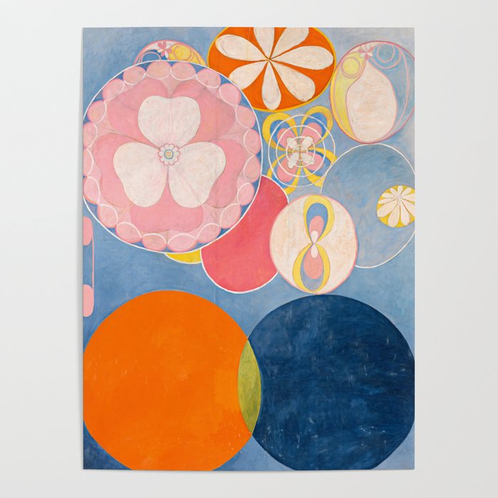 The Ten Largest, Group IV, No.2 by Hilma af Klint Poster