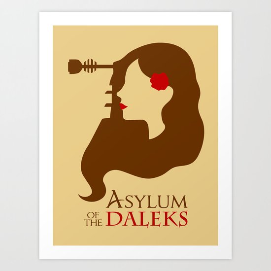 Asylum of the Daleks Art Print
