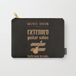 Solos = DON'T GO-s! — Music Snob Tip #723 Carry-All Pouch