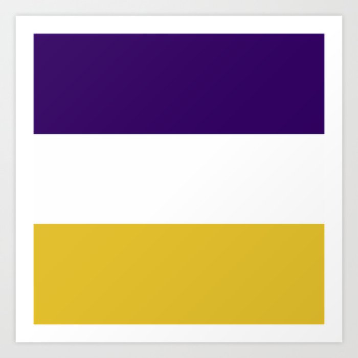 Team Colors Set Purple & Yellow