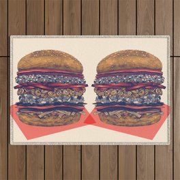 burger Outdoor Rug