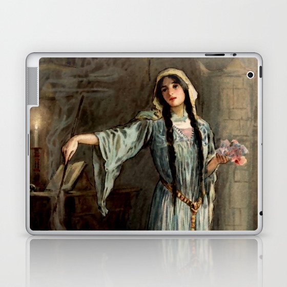 “Queen Morgan Le Fay” by WH Margetson Laptop & iPad Skin