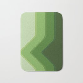 Shades of green Bath Mat | Painting, Line, Shade, Graphite, Color, Halloween, Minimalist, Texture, Graphicdesign, Minimal 