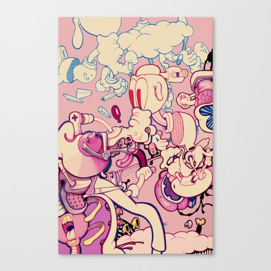 Up in the Air Canvas Print