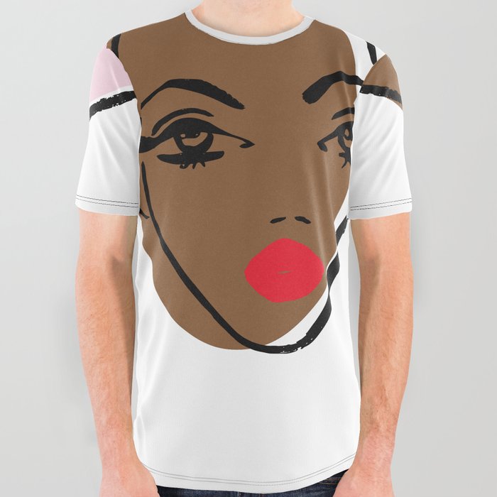 Girl glam All Over Graphic Tee