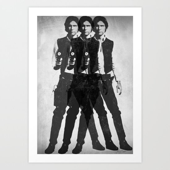 Triple Harrison Art Print