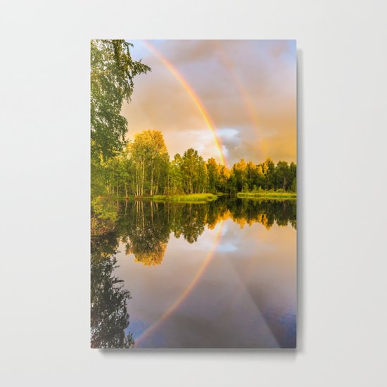 Rainbows: The gift from heaven to us all Metal Print