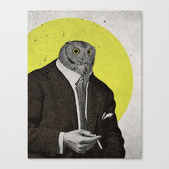 Night Owl Canvas Print
