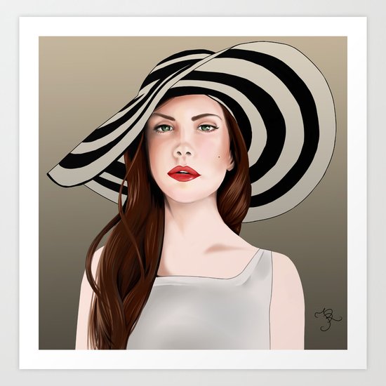 LanaDelRey Art Print
