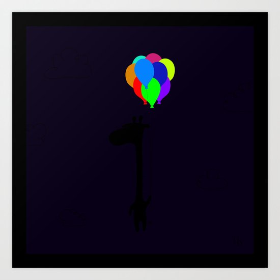 The Happy Flight Art Print