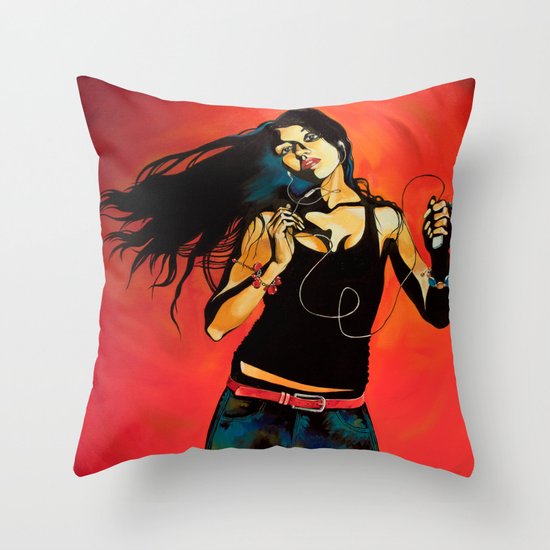 Feel Like Dancing Throw Pillow