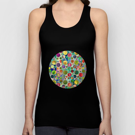 Joyful Dots Unisex Tank Top
