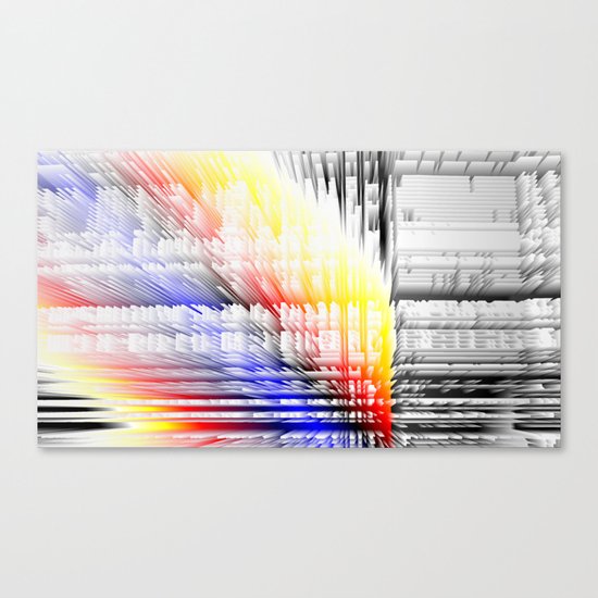 city color fabric Canvas Print