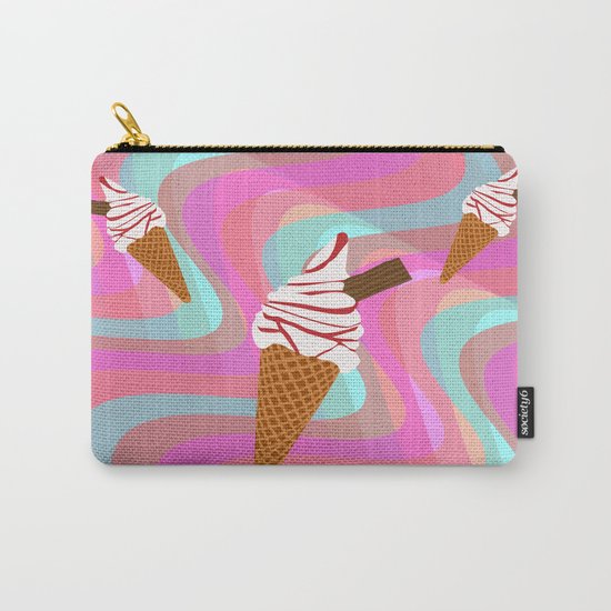 We All Scream For Ice Cream Carry-All Pouch