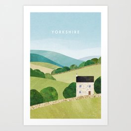 Yorkshire, England Art Print