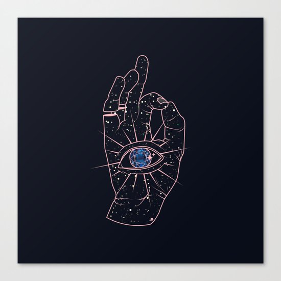 Magic Hand Canvas Print